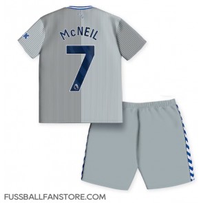 Everton Dwight McNeil #7 Replik 3rd trikot Kinder 2023-24 Kurzarm (+ Kurze Hosen)